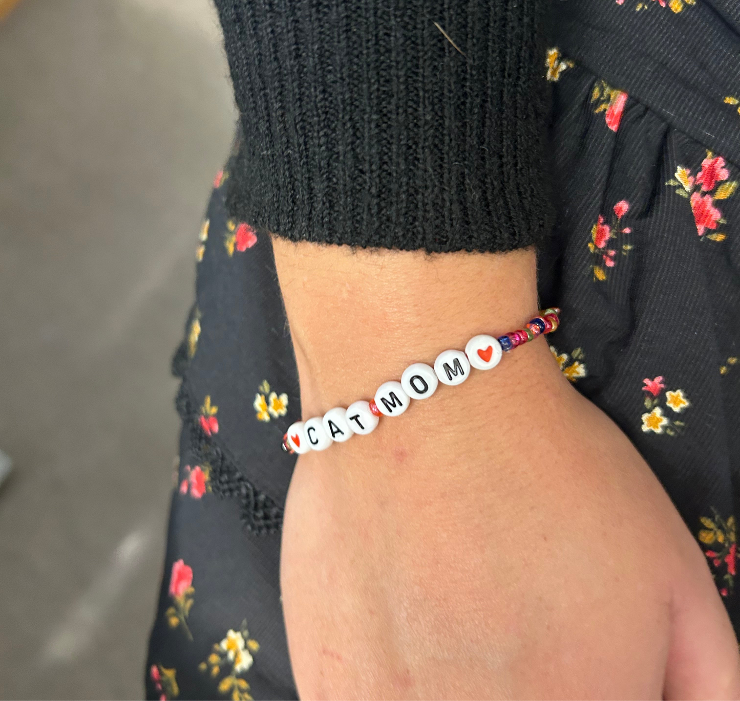 Armbånd «cat mom»